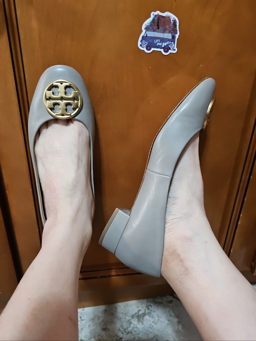 Tory Burch Chelsea Flat  Size 9M